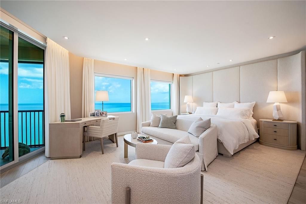 Bedroom, Home Office, Interior, Recessed Lighting, Water