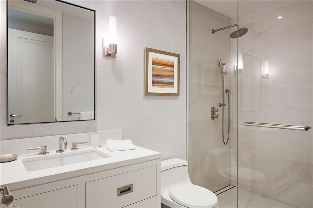 Bathroom, Glass Shower, Interior