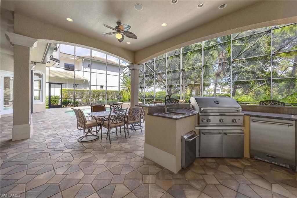 Dining room, Interior, Recessed Lighting, Sun Room