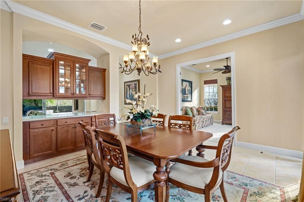 Chandelier, Dining room, Interior, Recessed Lighting