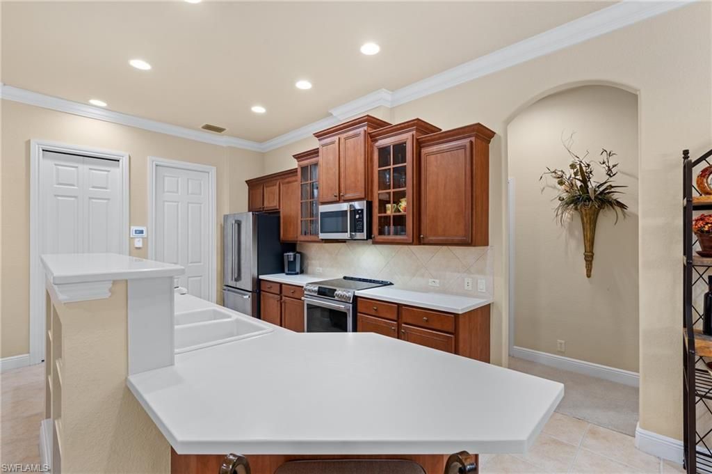 Interior, Kitchen, Recessed Lighting, Stainless Steel Appliances