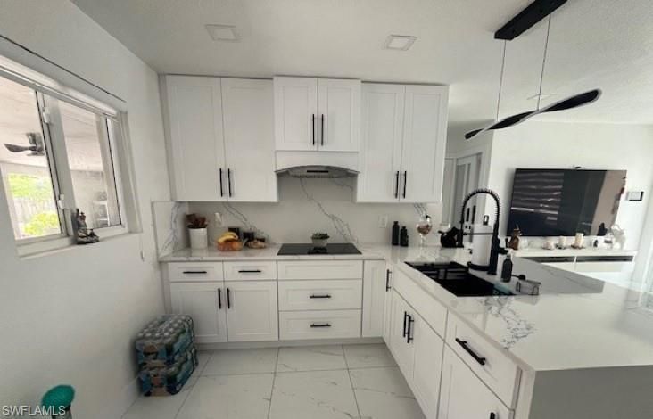 Interior, Kitchen, Marble, Marble Walls