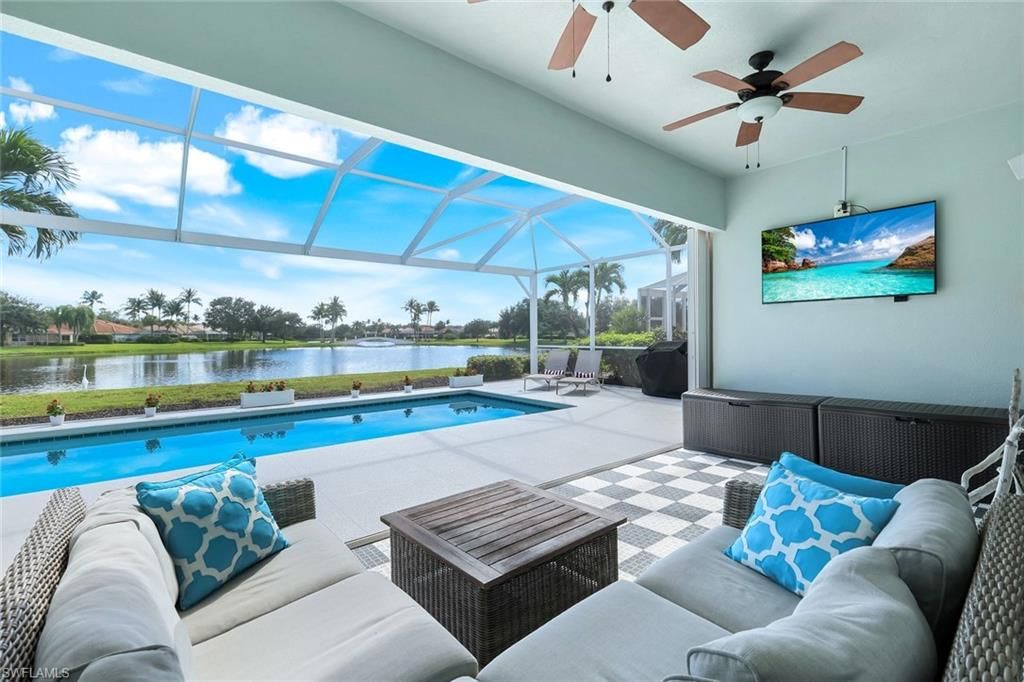 Glass Ceilings, Interior, Living room, Pool, Sun Room, Water
