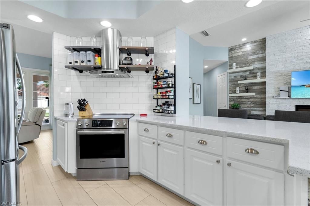 Interior, Kitchen, Recessed Lighting, Stainless Steel Appliances