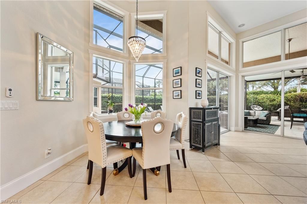 Chandelier, Dining room, Interior, Sun Room