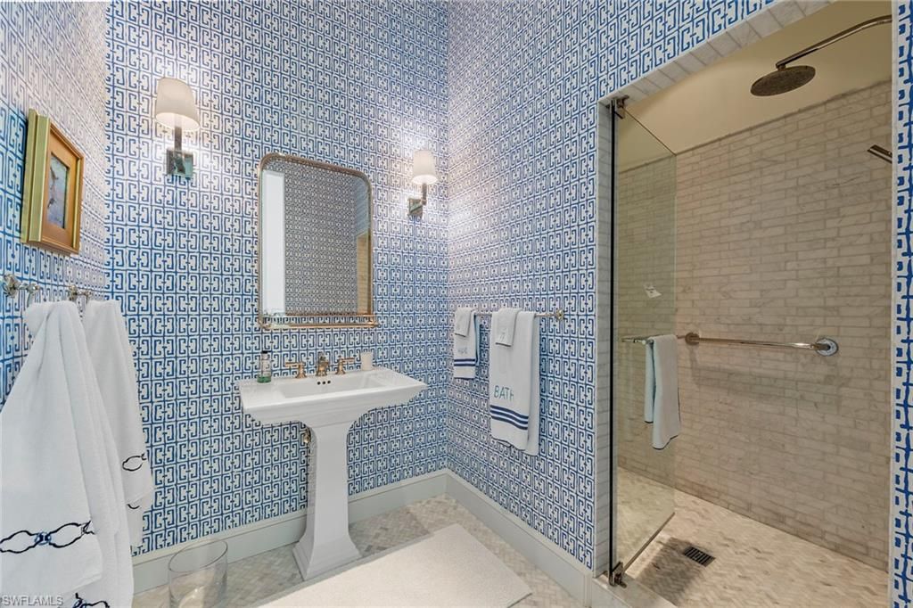 Bathroom, Glass Shower, Interior