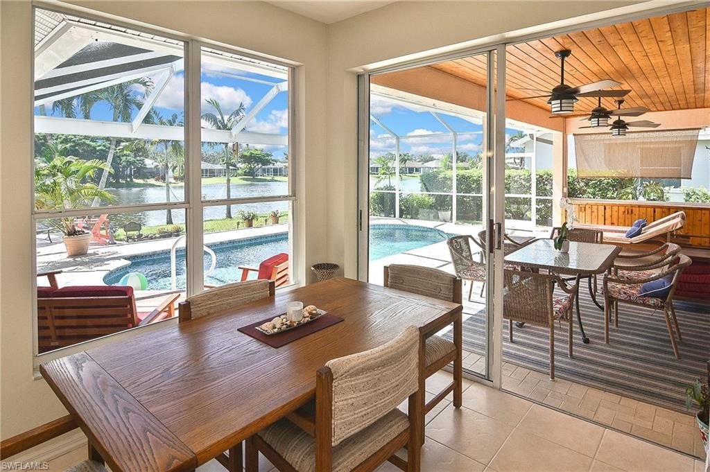 Dining room, Glass Ceilings, Interior, Sun Room, Water