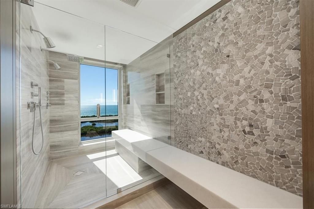 Bathroom, Glass Shower, Interior, Water
