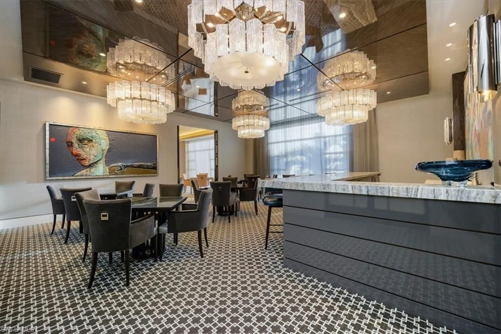Chandelier, Dining room, Interior, Recessed Lighting