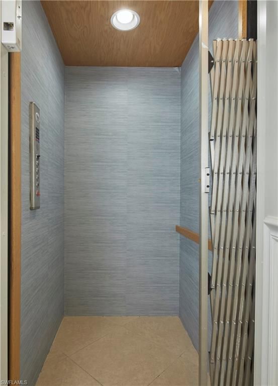 Elevator, Interior, Recessed Lighting