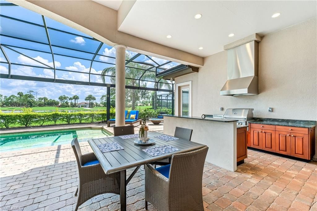 Dining room, Glass Ceilings, Interior, Pool, Recessed Lighting, Sun Room