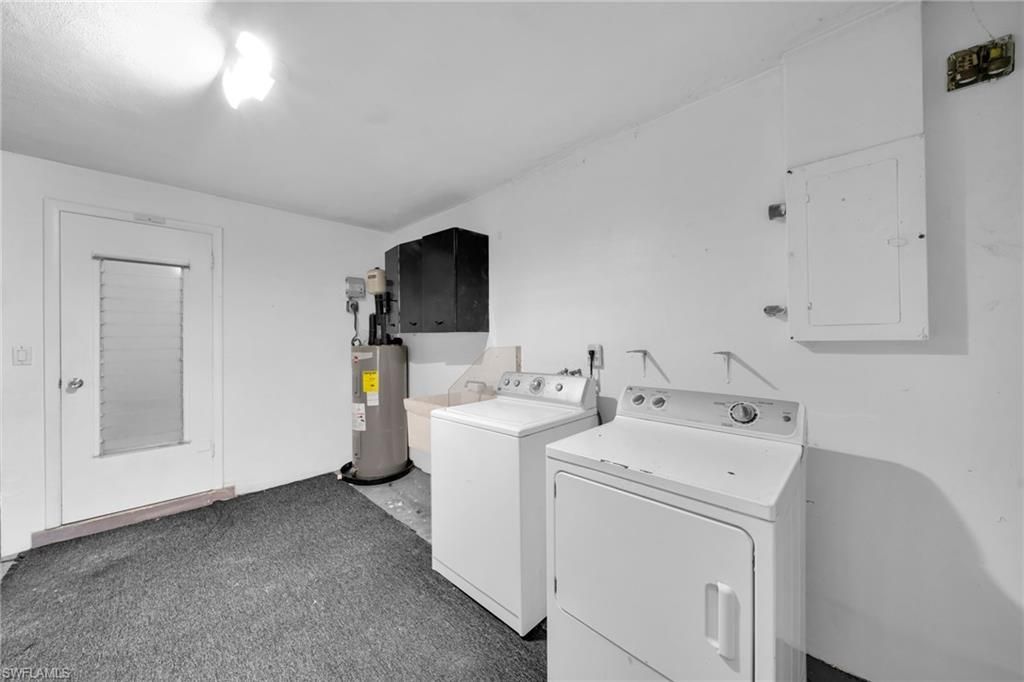 Interior, Washer