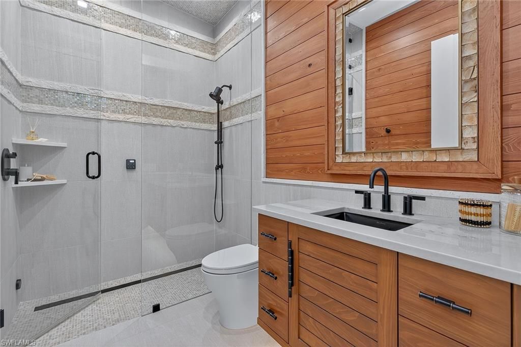 Bathroom, Glass Shower, Interior