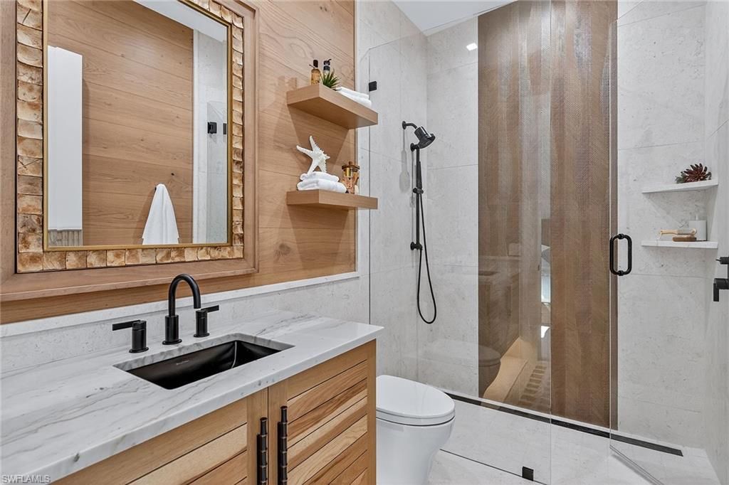 Bathroom, Glass Shower, Interior