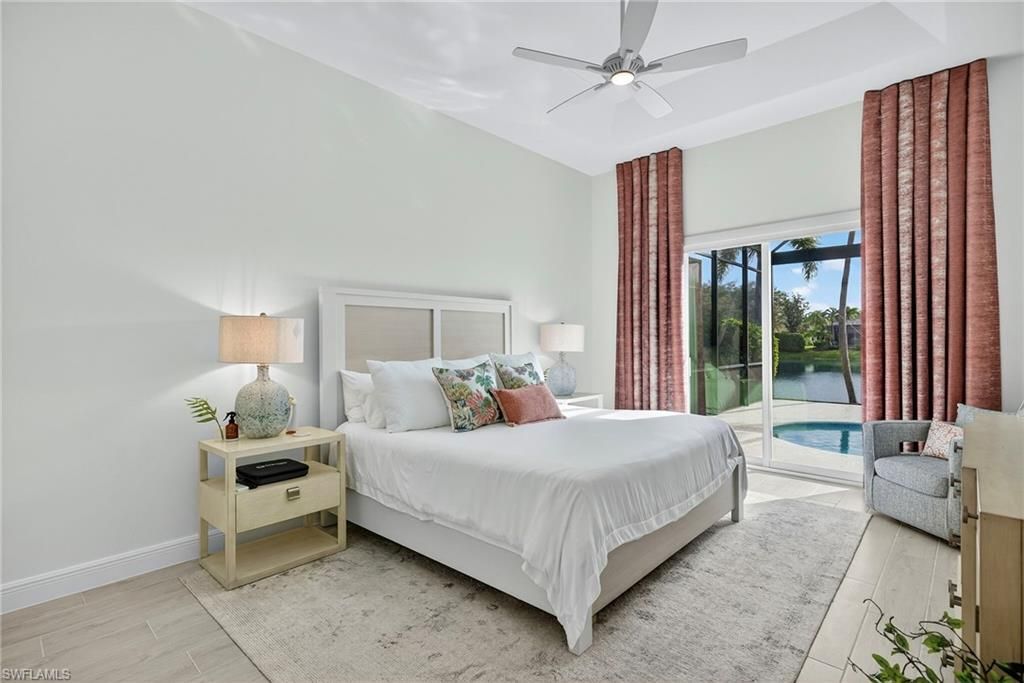 Bedroom, Interior, Water, Wood Texture Flooring