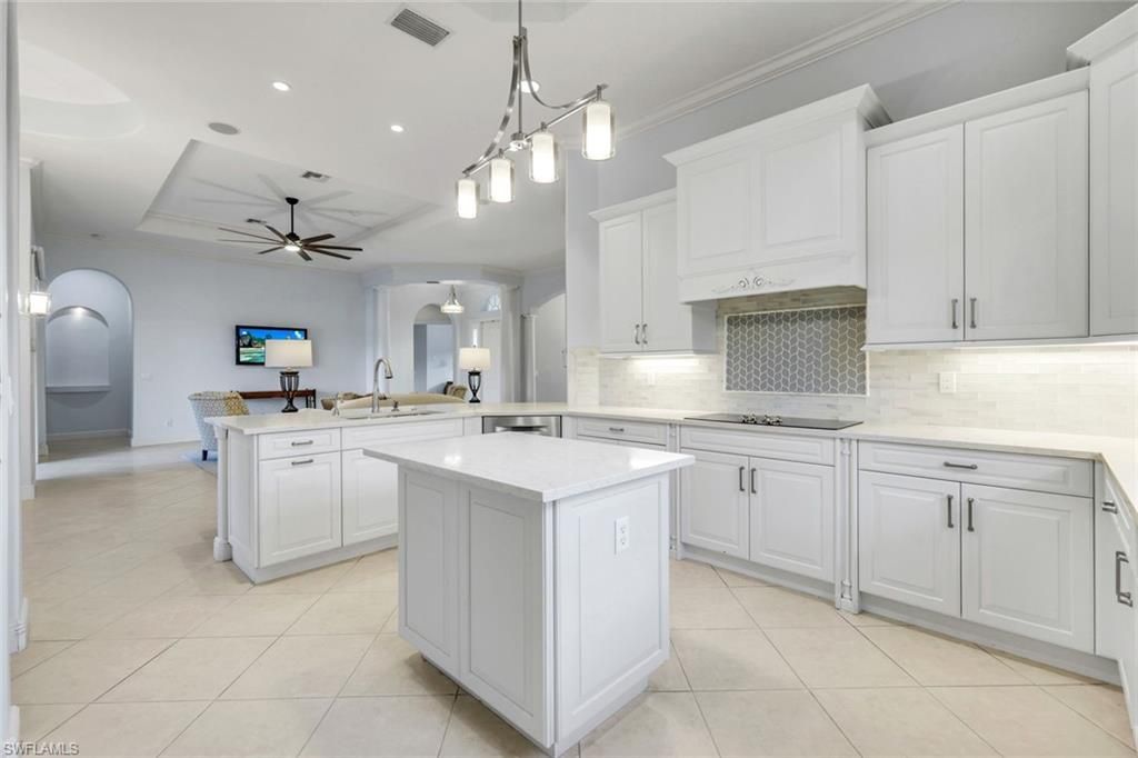 Interior, Kitchen, Pendant Lights, Recessed Lighting