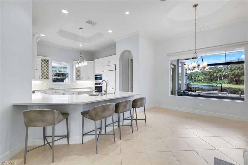 Chandelier, Interior, Kitchen, Pendant Lights, Recessed Lighting