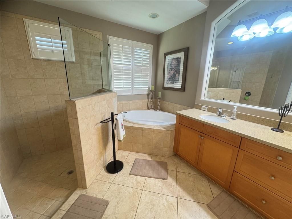 Bathroom, Dual Sink Vanities, Glass Shower, Interior