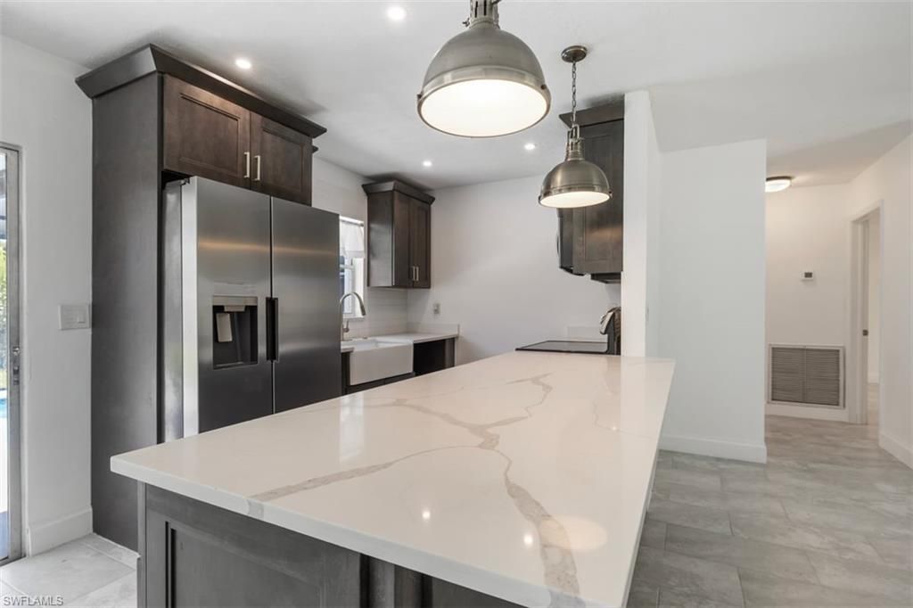 Interior, Kitchen, Pendant Lights, Recessed Lighting
