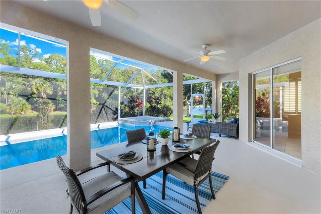 Dining room, Glass Ceilings, Interior, Pool, Sun Room