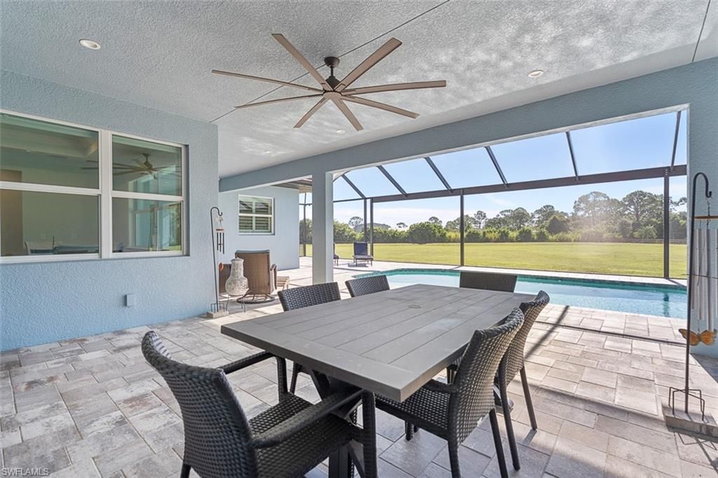 Dining room, Glass Ceilings, Interior, Pool, Recessed Lighting, Sun Room