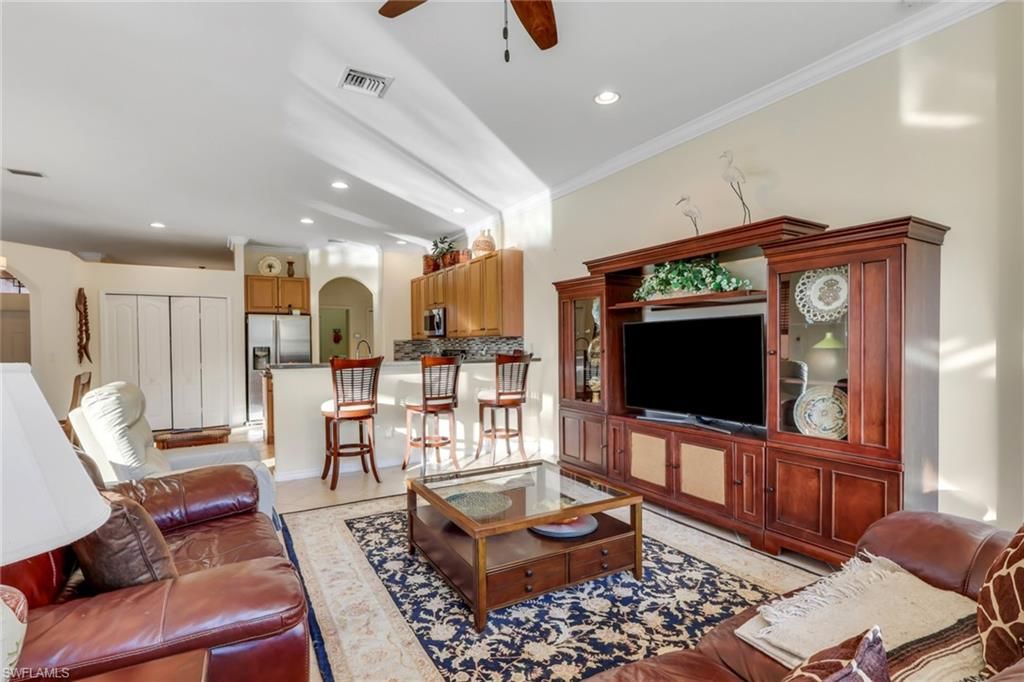 Interior, Kitchen, Living room, Recessed Lighting