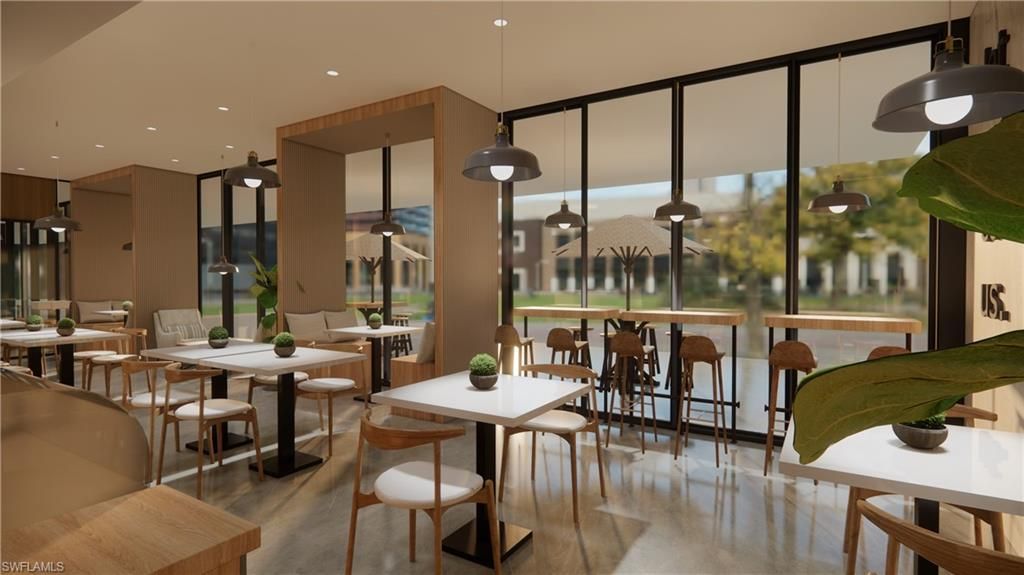 Dining room, Interior, Pendant Lights, Recessed Lighting