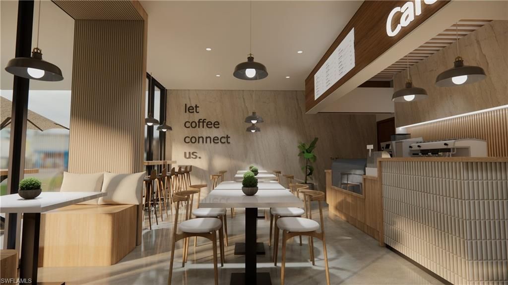 Dining room, Interior, Pendant Lights, Recessed Lighting, Wooden Walls
