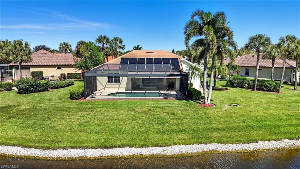 Backyard, Exterior, Pool, Solar Panels