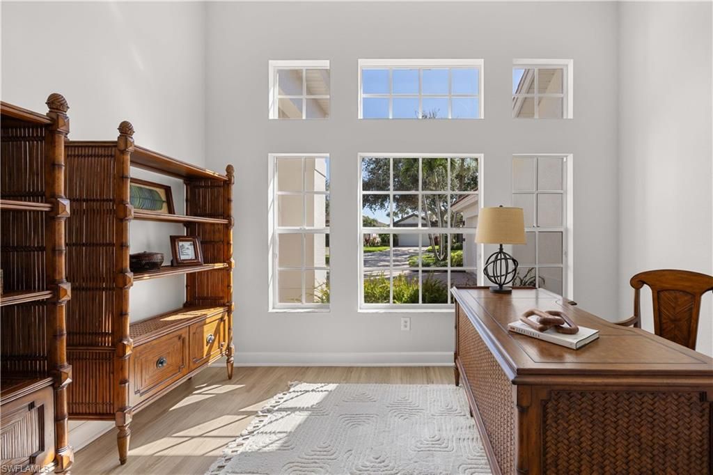 Home Office, Interior, Wood Texture Flooring