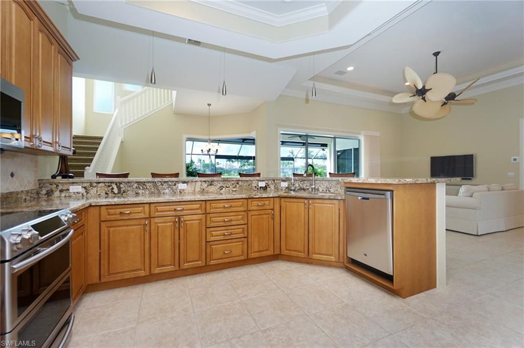 Interior, Kitchen, Recessed Lighting, Stainless Steel Appliances