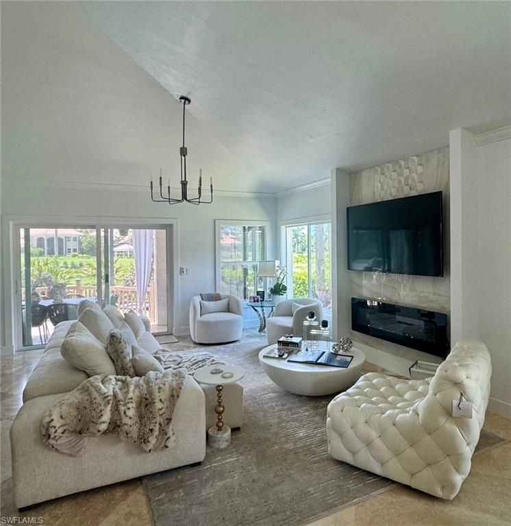 Fireplace, Interior, Living room, Pendant Lights