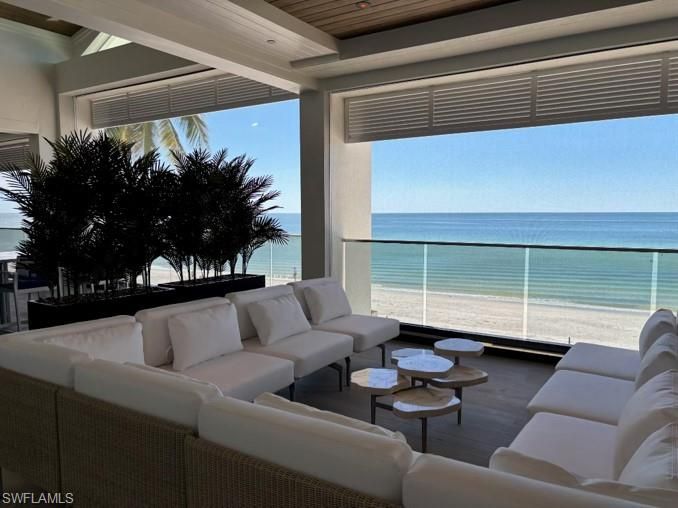 Interior, Living room, Water, Wooden Ceilings