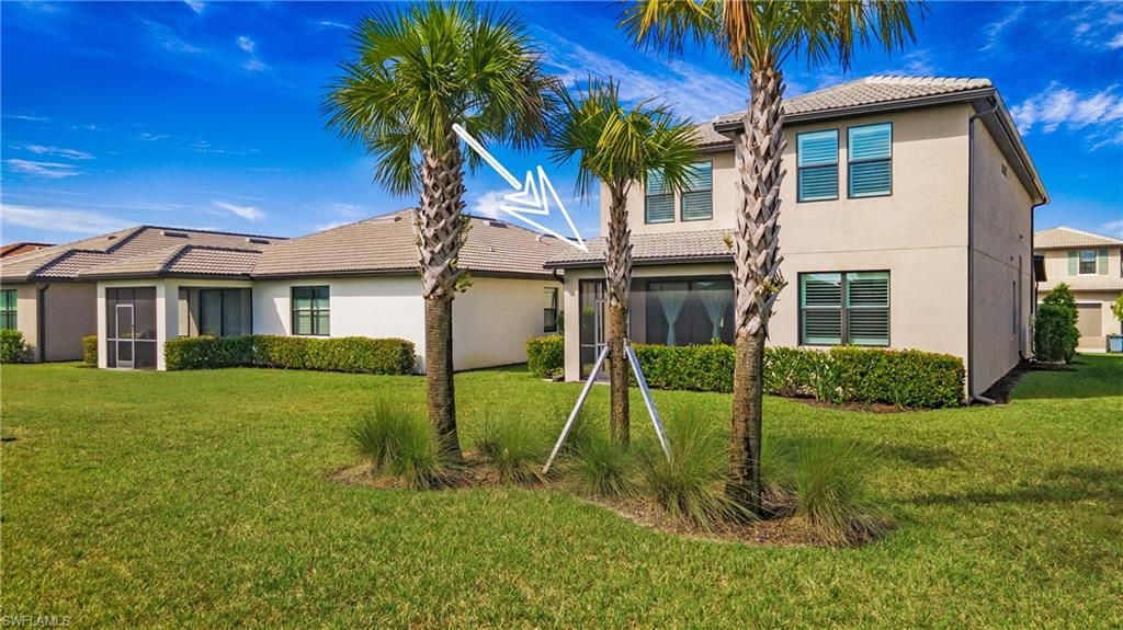 Backyard, Exterior, Facade, Mediterranean