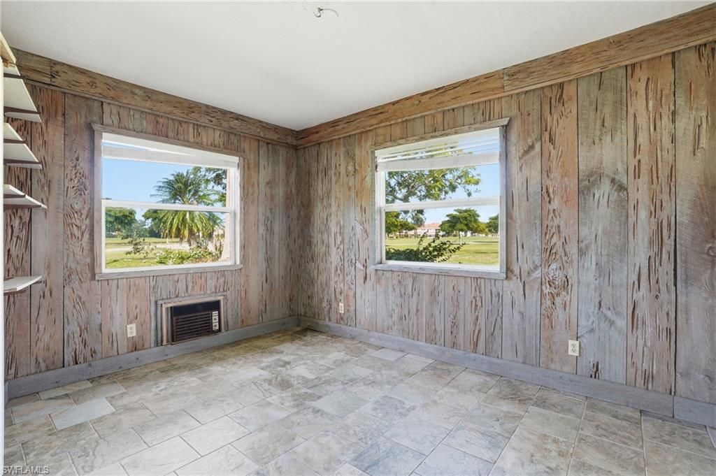 Empty room, Interior, Wooden Walls
