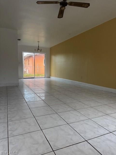 Empty room, Interior