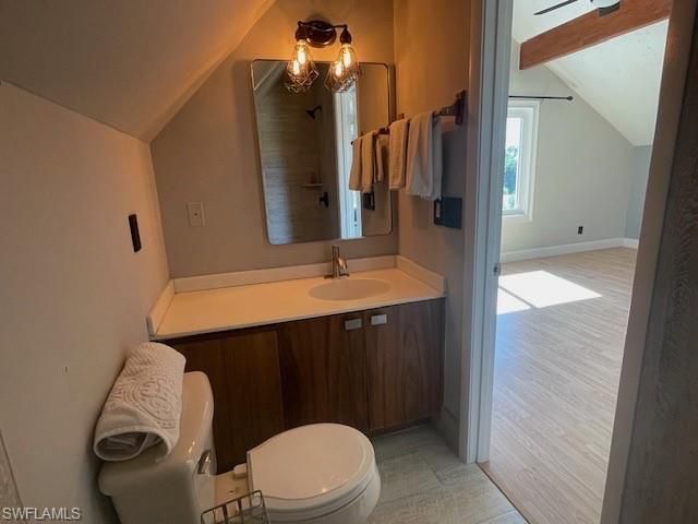 Bathroom, Interior, Wooden Beams, Wood Texture Flooring