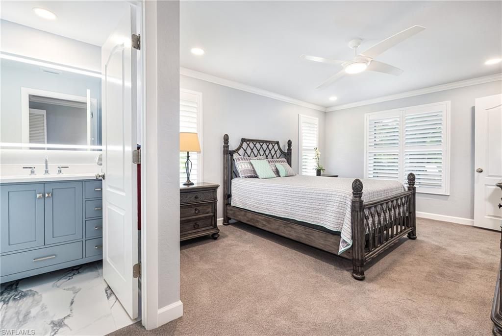 Bathroom, Bedroom, Interior, Marble, Recessed Lighting