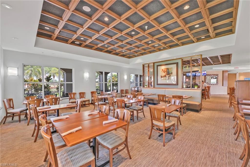 Dining room, Interior, Recessed Lighting