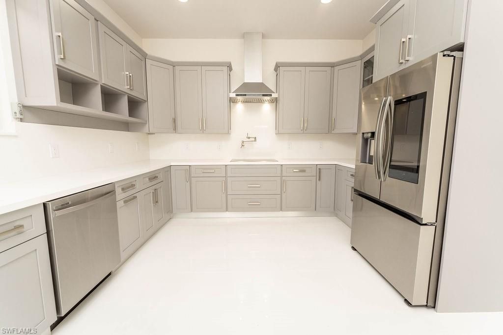 Interior, Kitchen, Recessed Lighting, Stainless Steel Appliances