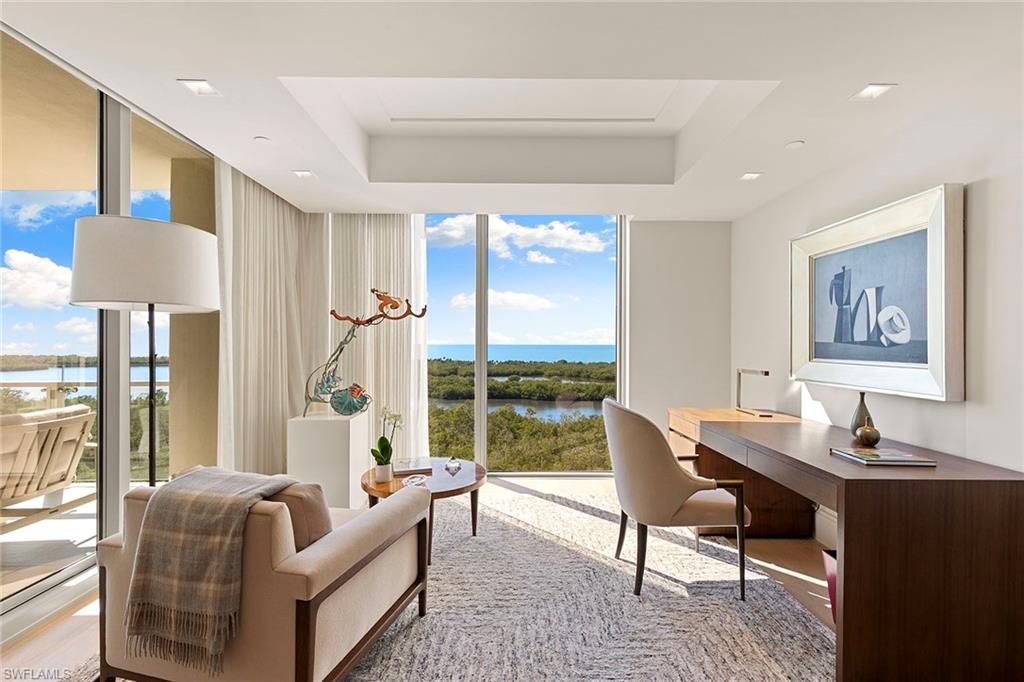 Home Office, Interior, Recessed Lighting, Water