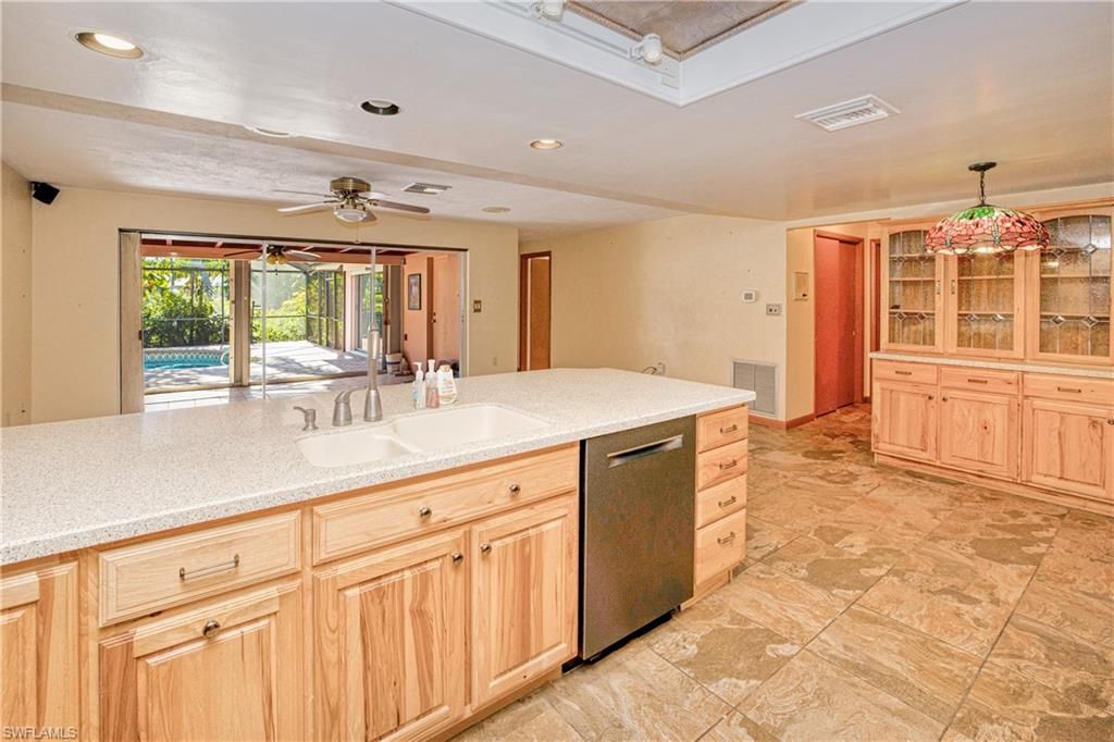 Interior, Kitchen, Recessed Lighting