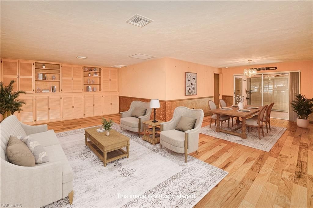 Chandelier, Dining room, Interior, Living room, Wood Texture Flooring