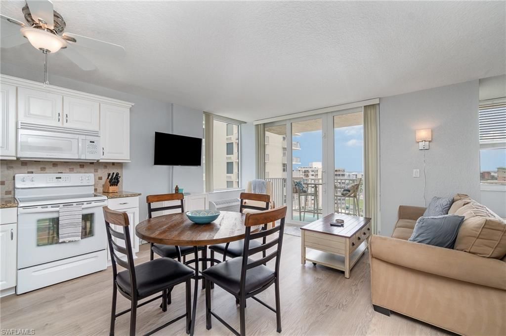 Dining room, Interior, Kitchen, Living room, Water, Wood Texture Flooring
