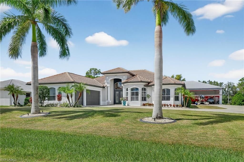 Attached, Backyard, Exterior, Facade, Mediterranean