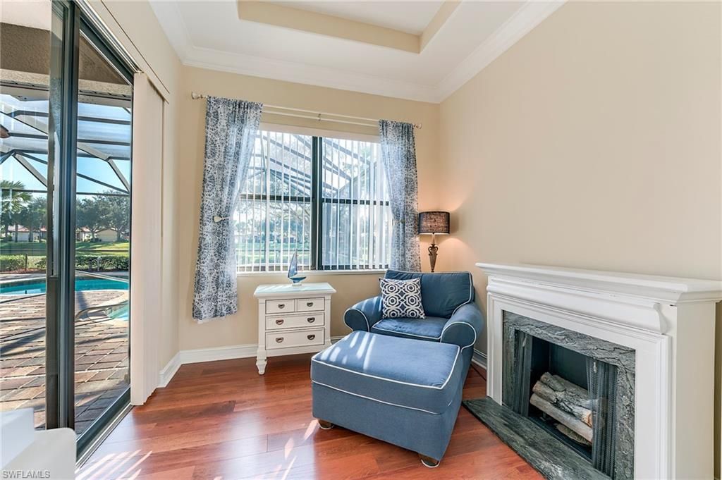 Fireplace, Interior, Wood Texture Flooring