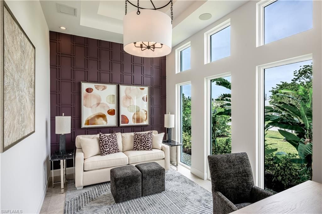 Interior, Living room, Pendant Lights, Recessed Lighting