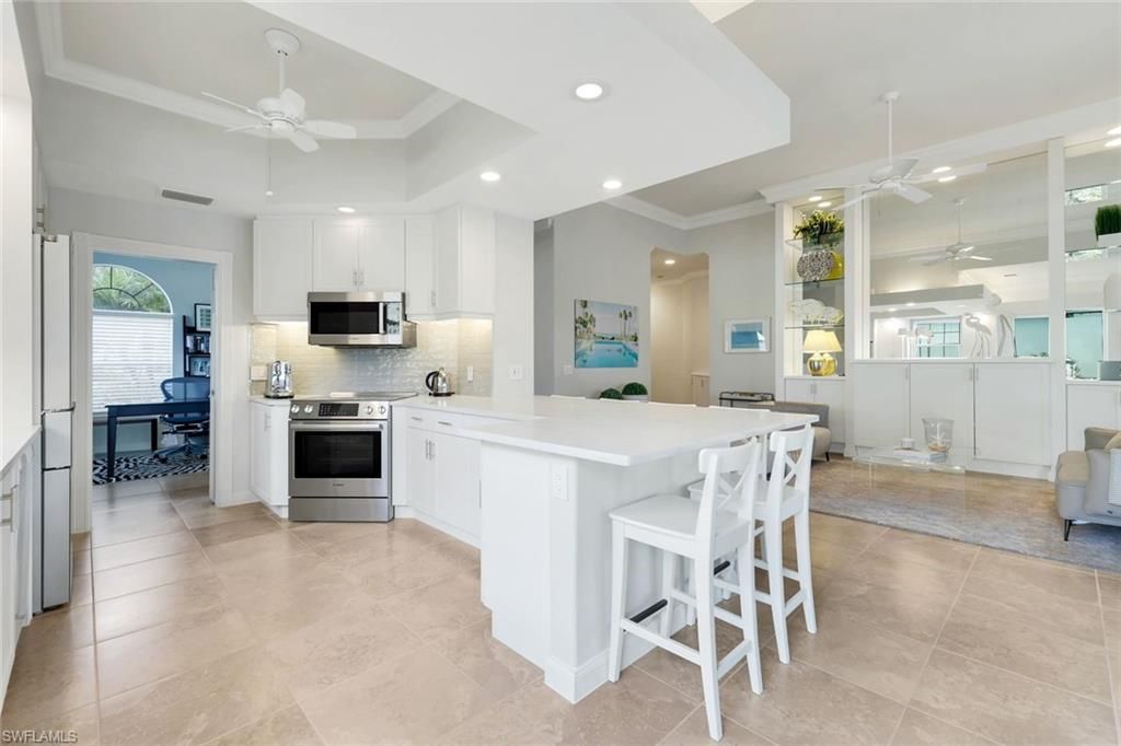 Interior, Kitchen, Recessed Lighting, Stainless Steel Appliances