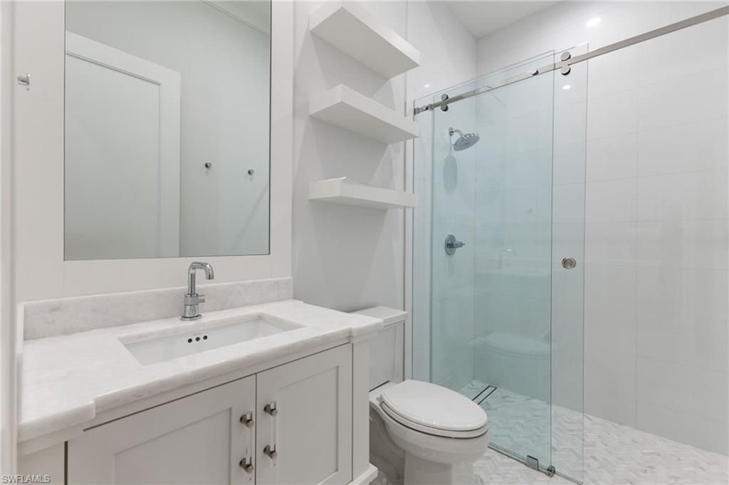 Bathroom, Glass Shower, Interior