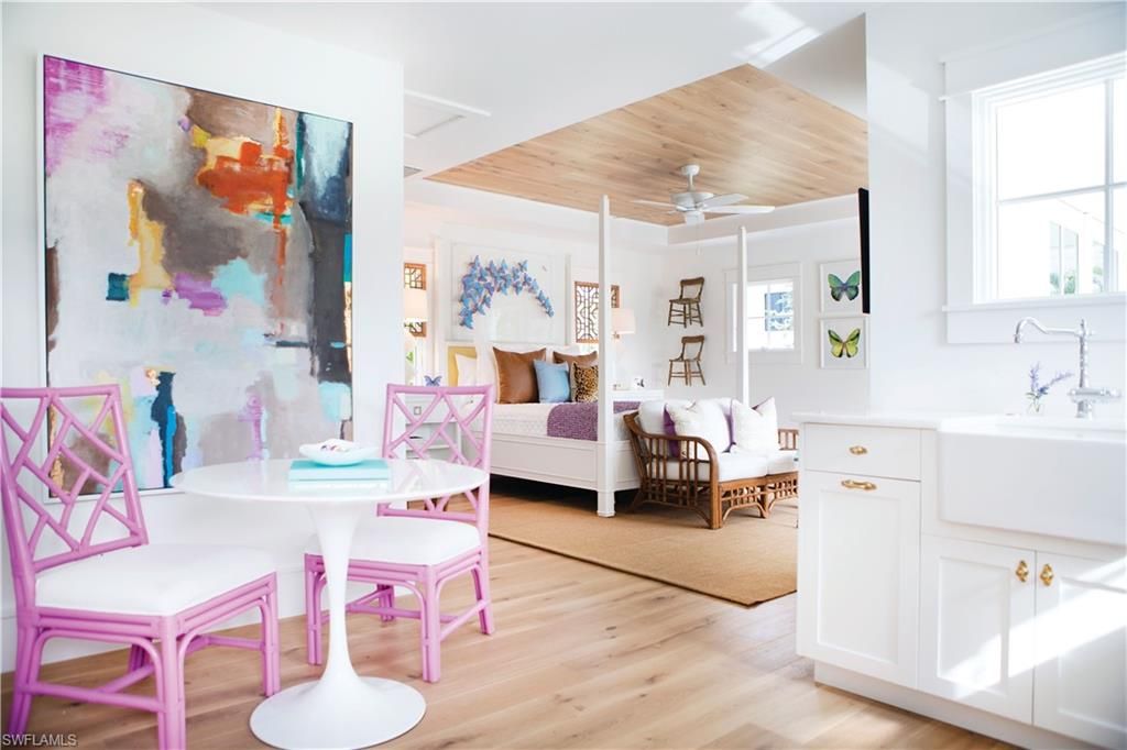 Bedroom, Dining room, Interior, Living room, Wooden Ceilings, Wood Texture Flooring